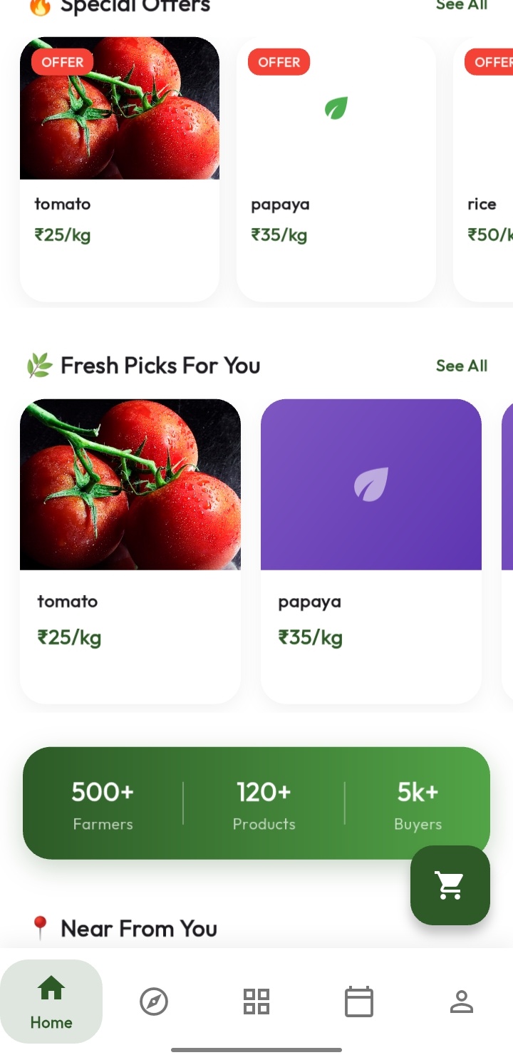 Buyer App Interface